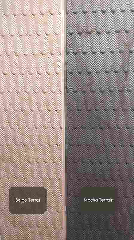 Fabricio Beige Terrain X Mocha Terrain