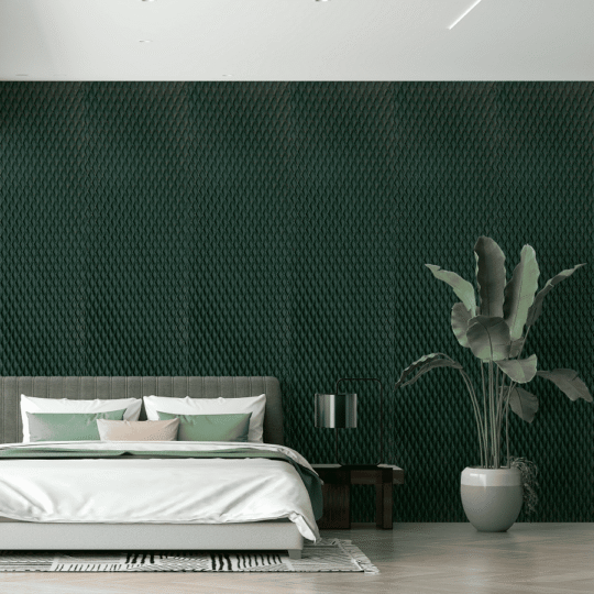 Fabricio Beige Forrest Green Chequered