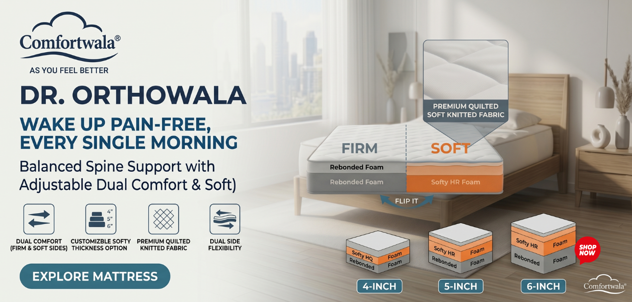 Comfortwala everyday mattress range