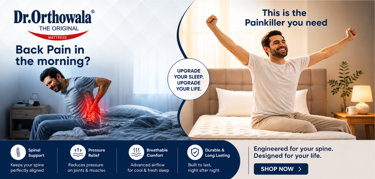 Dr. Orthowala orthopaedic mattress range